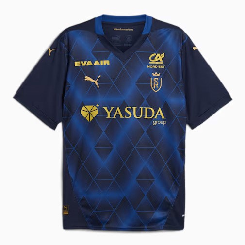 Tailandia Camiseta Stade Reims Replica Segunda Ropa 2024/25